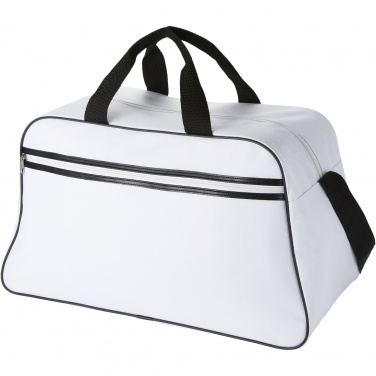 Logotrade advertising product image of: San Jose 2-stripe sports duffel bag 30L